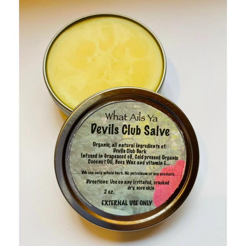 What Ails Ya Salves Devils Club Salve 2 oz