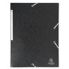 Exacompta Folder with Elasticated Corners Pack of 5 Maxi Capacity
