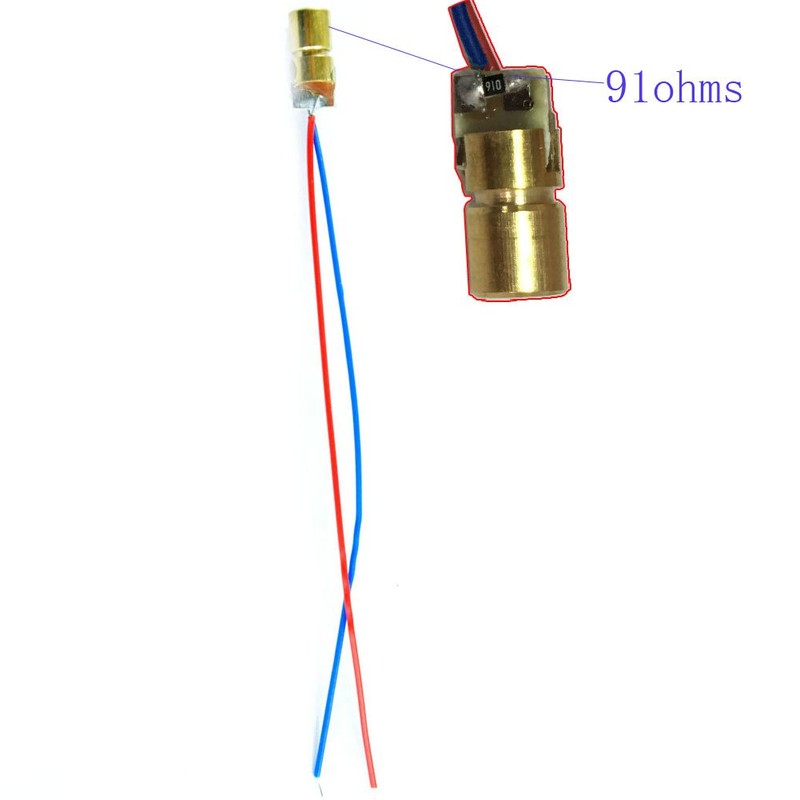 Laser Head Diode Dot Module WL Red Mini 650nm 6mm