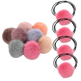 FRCOLOR 12pcs Cute Elastic Hair Ties for Girls Soft and Adorable Ponytail Holders Versatile Hair Accessories for Thick