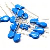 Tecneu 100 Piezas Capacitores Cerámicos 22nF 1kV 223 Azul PCB