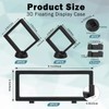 12pcs 3D Floating Display Case, Coin Display Case for Challenge