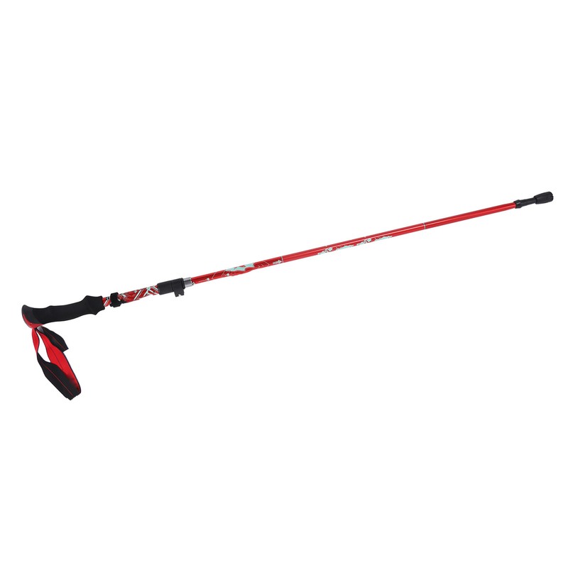 Hiking Pole Aluminium Alloy Telescopic Collapsible Multifunctional Outdoor Walking Stick