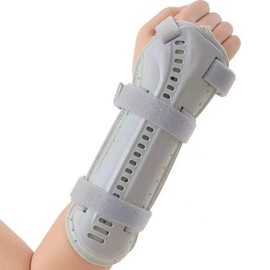 RousuMedi Kids Wrist Brace with Arm Sling Adult Wrist Support Brace Belt Youth Hand Immobilizer Children Night Support to Aid Sprains Strains Tendonitis Carpal Tunnel (Right hand, Small)