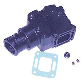 Sierra International 18-1976-2 Manifold Elbow, 1 Pack, medium , Black