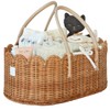 BEBE BASK Premium Baby Diaper Caddy Organizer - Handmade &
