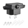 uxcell AC 250V 10A 3P Iec320 C14 Inlet Plug Power