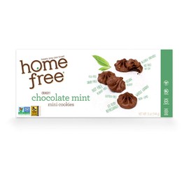 Homefree Treats You Can Trust Gluten Free Mini Cookies, Chocolate Mint, 5 Ounce