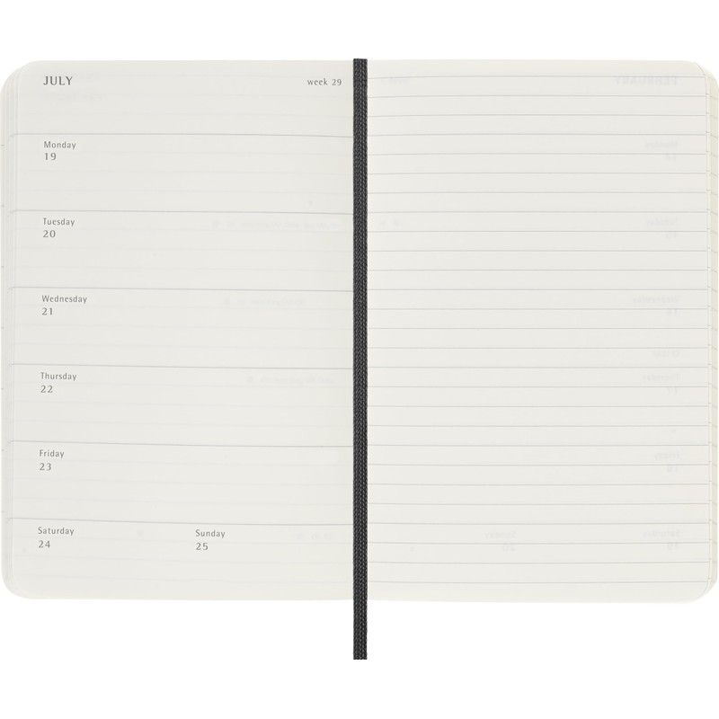 Moleskine Weekly Planner 2027, Soft Cover 12 Month Diary with