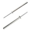 40pcs Aluminum Long Blind Rivets,Long Split Rivets, Pack of 40