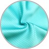 SHLAX&WING Solid Aqua Indigo Silk Fahion Necktie, 12.6 x 12.6