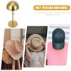 MAGICLULU Metal Wig Stand Holder Hat Stand Display, Dome Shape