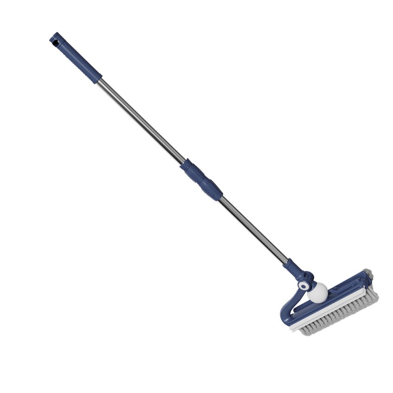 Floor Brush Scrubber Long Handle Floor Scrub Brush for Cleaning