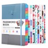 Cikoopul Password Keeper Book with Alphabetical Tabs for Seniors, Password
