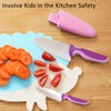 Kids Safe Knife for Real Cooking, Kids First Cutting Knife