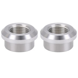 Podavelle M16x1.5 Female Metric Weld On Bung Fitting Aluminum 2PCS