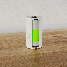 Adaptador 3x Aa A Pila Tamaño D