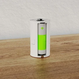 Adaptador 3x Aa A Pila Tamaño D