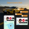 Miofive Smart GPS Dash Cam, 2160P UHD Car Dash Camera,