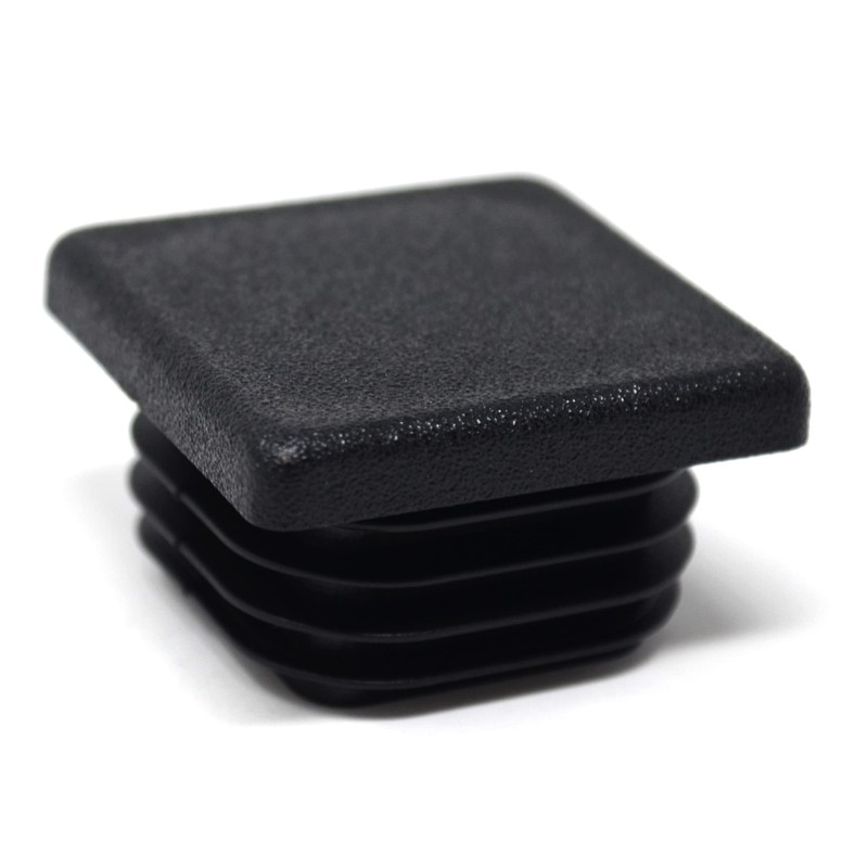Design61 10 x Square Tube Plugs, Lamellar Plugs, 34 x