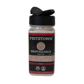 FRITZTOWN Pink Crystal Salt Known as Himalayan Salt | Light Pink | Fine | Shaker | 290g Content | Original from Punjab Pakistan