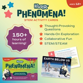 Hiwayzz STEM Activity Cards Ages 12+ | 100 Cards for Classroom Activities | Over 150 Hours of Hands-On Science Exploration | Teacher Must-Haves