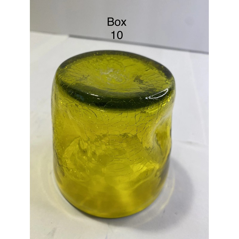 Blenko Vintage Blenko 11 Oz Flat bottom hand blown Tumblers.