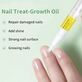 YCQPET YCQPET Brother Cosmetics Nail Growth Oil,Rejuvenation Nail Growth Oil,Nail Growth Serum,Cuticle Oil Pen,Instant Nail Repair Nail Oil for Growth and Strength (2PCS)