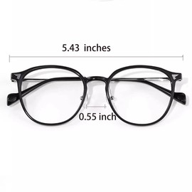 JCAYANQWGY Nearsighted Glasses For Distance Women Men Near Sighted Glasses For Women Men Farsighted Myopia Glasses For Driving (glass -0AA, -1.0 x)