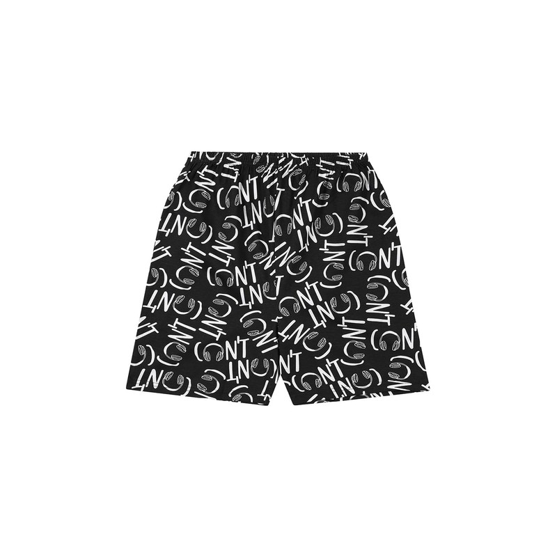 Can't Hear You I'm Gaming Black Cotton Pyjamas, black