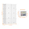 HOMIDEC Shoe Rack, 8 Tier Shoe Storage Cabinet 32 Pair