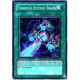 Yu-Gi-Oh! - Triangle Ecstasy Spark (DR3-EN099) - Dark Revelations 3 - Unlimited Edition - Super Rare