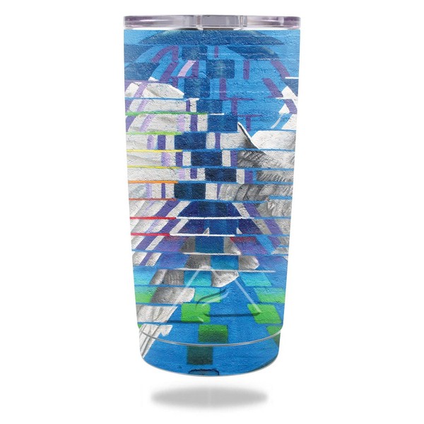 MightySkins Skin Compatible with Ozark Trail 20 oz Tumbler (2016)