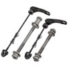 X AUTOHAUX Bike Solid Axle 9.5mm Front Rear Hollow Axle
