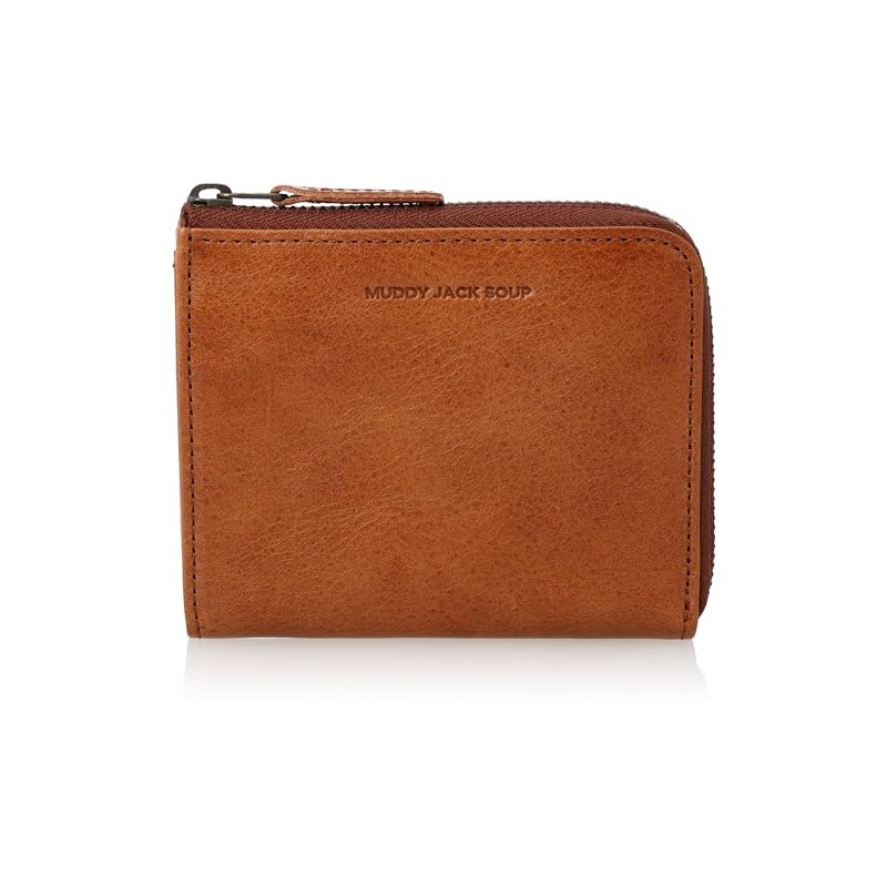 Soup Flash No. 76176 Wallet Bifold L-Shaped Zipper, Men's, Women's,