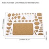 PATIKIL Paper Quilling Template Board 210 x 180mm Mold Clinper