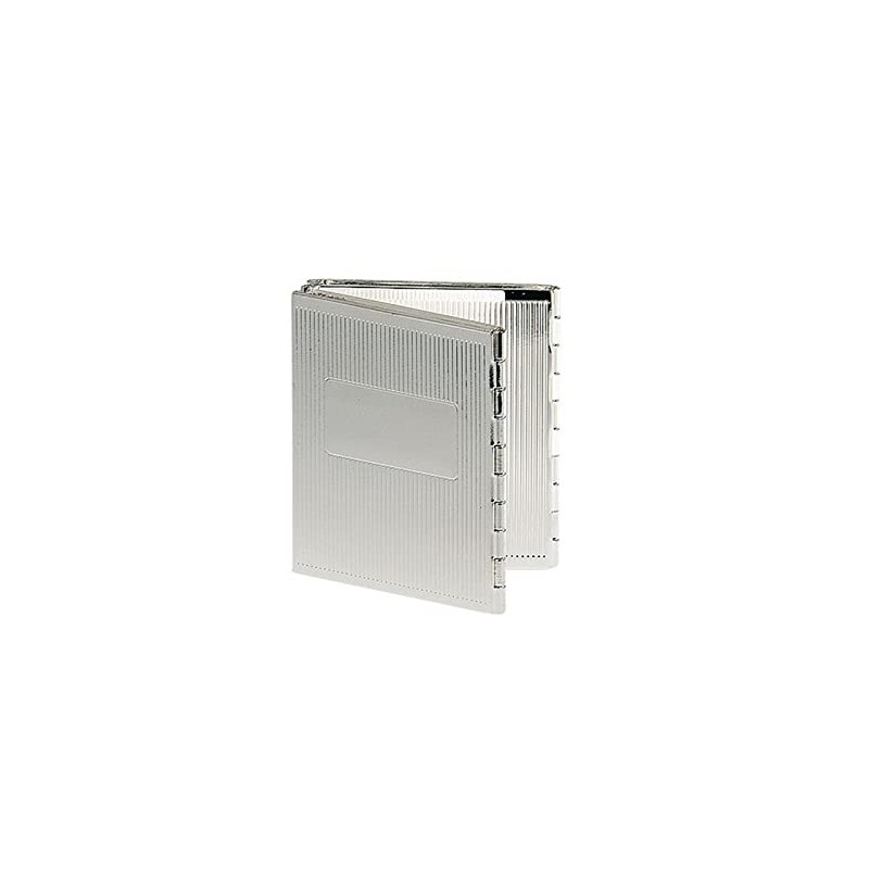 H.Bauer jun. Small Silver-Plated 4-Way Folding Photo Frame for 4