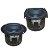 Compact 2.5" subwoofer 15W 4 ohm subwoofer horn speaker for