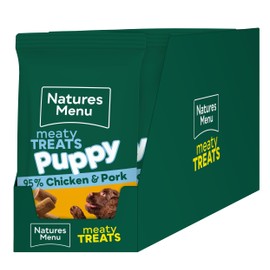 Natures Menu Meaty Treats for Puppy Dogs with Chicken - 12 x 50g