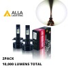 LED Headlight Lamp Headlamp Bulb For 99-2000 Honda Civic,6000K Bright