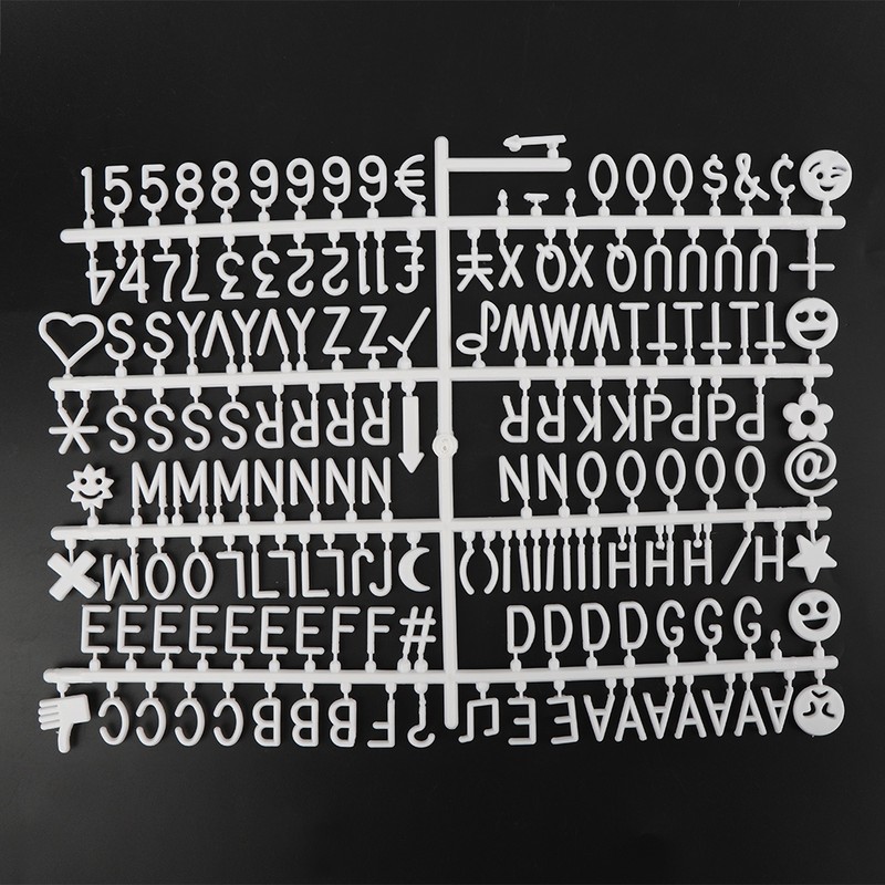 Felt Letters Message Board Sign Changeable Letters Numbers Room Decoration