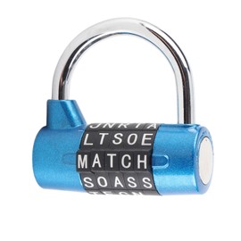 5 Dial Digit Code Combination Padlock Travel Suitcase Gym Locker Security Password Lock