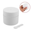 TOVINANNA 8pcs Travel Cream Jars with Magnetic Spoons Leak Makeup