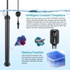 hygger Marine Aquarium Heater 500W,Titanium Heater with Digital LED Controller