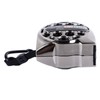 7.5M Nickel Plated Tape Measure Waterproof Rust Resistant Portable Hollow