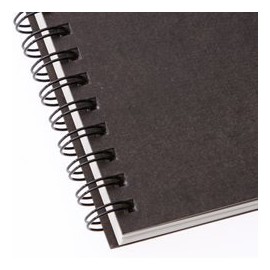 MUJI Double Ring Blank Notebook A5-size Unruled 80sheets - Pack of 3books
