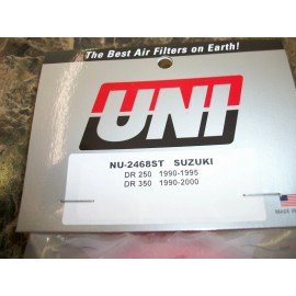 UNI Suzuki DR250 1990 - 1995 DR350  1990 - 2000  Air Filter UNI NU-2468 Dual Sport