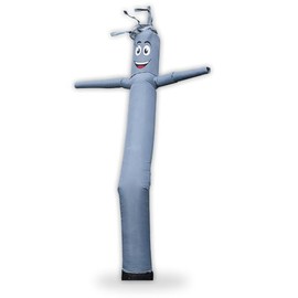 FFN Cool Gray 6' Foot Tall Inflatable Tube Man Replacement Body only - Air Powered Dancer - (Without Air Blower)