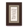 James Lawrence 3582 Serenity Prayer Framed Wall Art