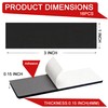 TSUYA Magnetic Strips, 0.15 inches（4mm）Thick Strong Adhesive Flexible Magnetic Tape